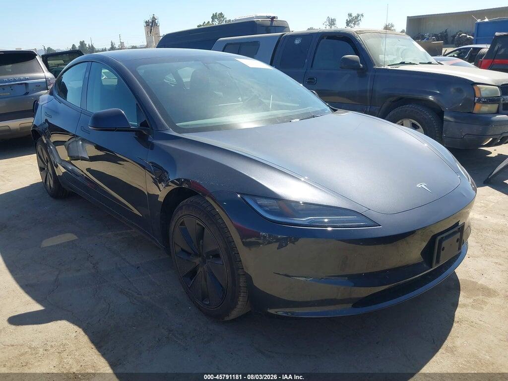 5YJ3E1EA8SF083915 2025 TESLA MODEL 3 photo no. 1