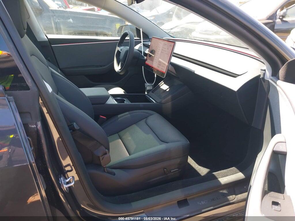 5YJ3E1EA8SF083915 2025 TESLA MODEL 3 photo no. 5