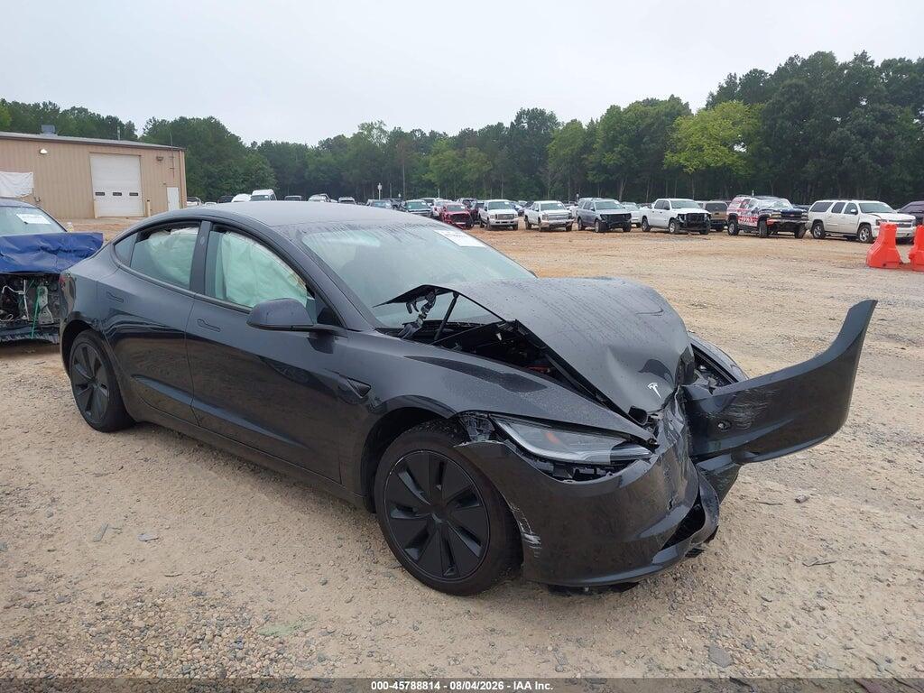 5YJ3E1EA4SF057506 2025 TESLA MODEL 3 photo no. 1