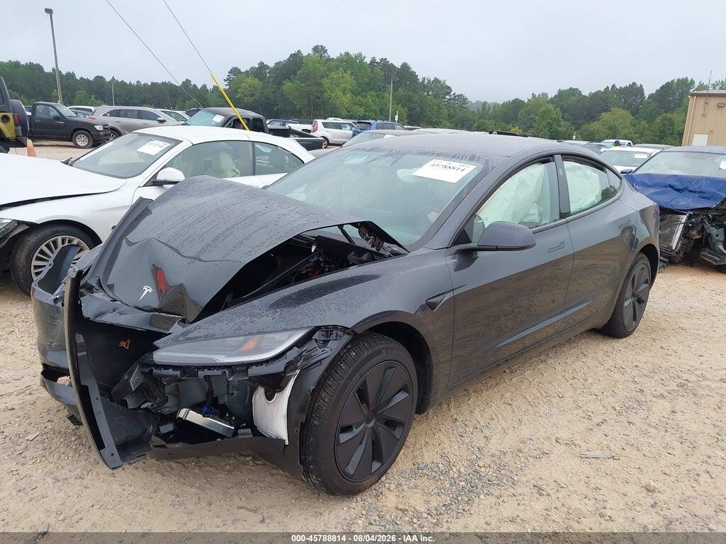 5YJ3E1EA4SF057506 2025 TESLA MODEL 3 photo no. 2