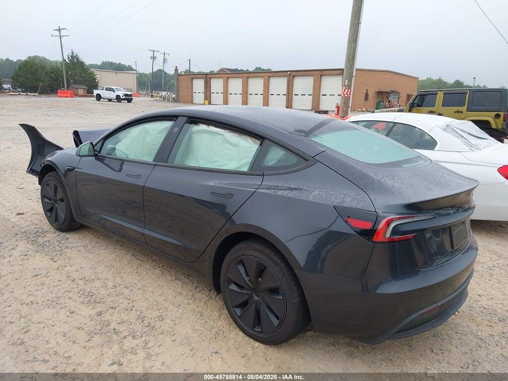5YJ3E1EA4SF057506 2025 TESLA MODEL 3 photo no. 3