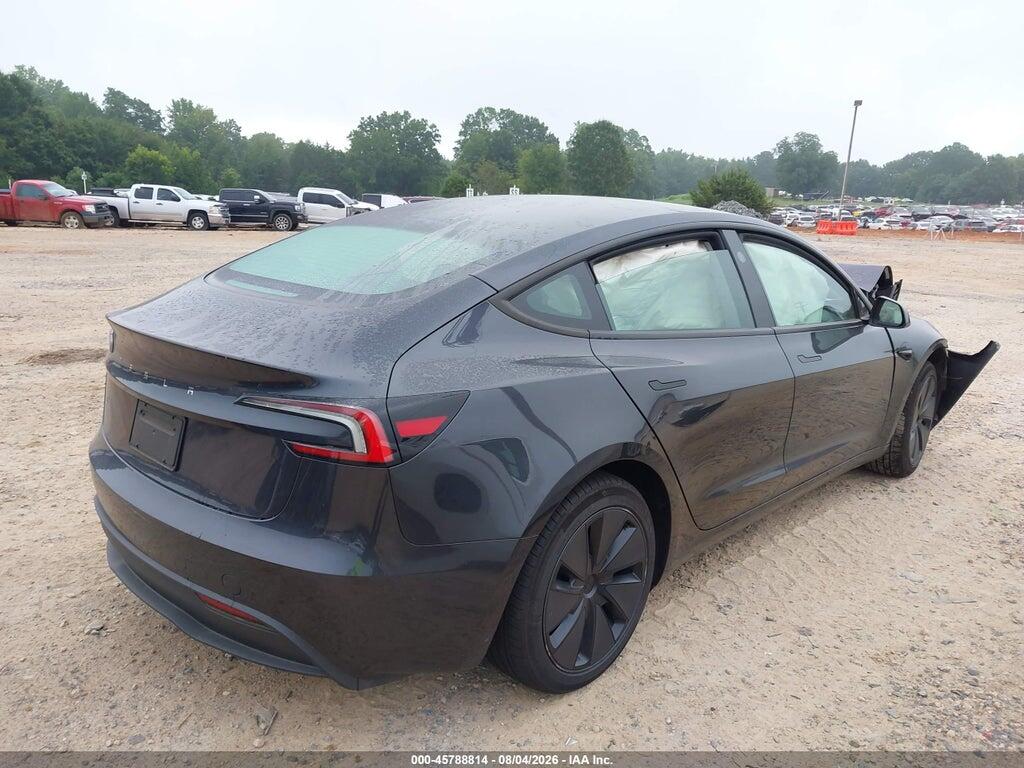 5YJ3E1EA4SF057506 2025 TESLA MODEL 3 photo no. 4