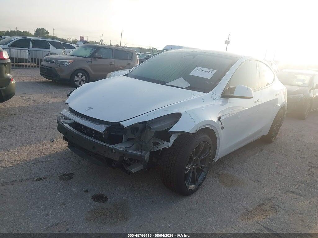7SAYGDED6SA356085 2025 TESLA MODEL Y photo no. 2