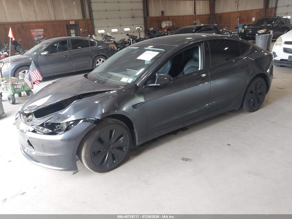 5YJ3E1EB6SF929466 2025 TESLA MODEL 3 photo no. 2