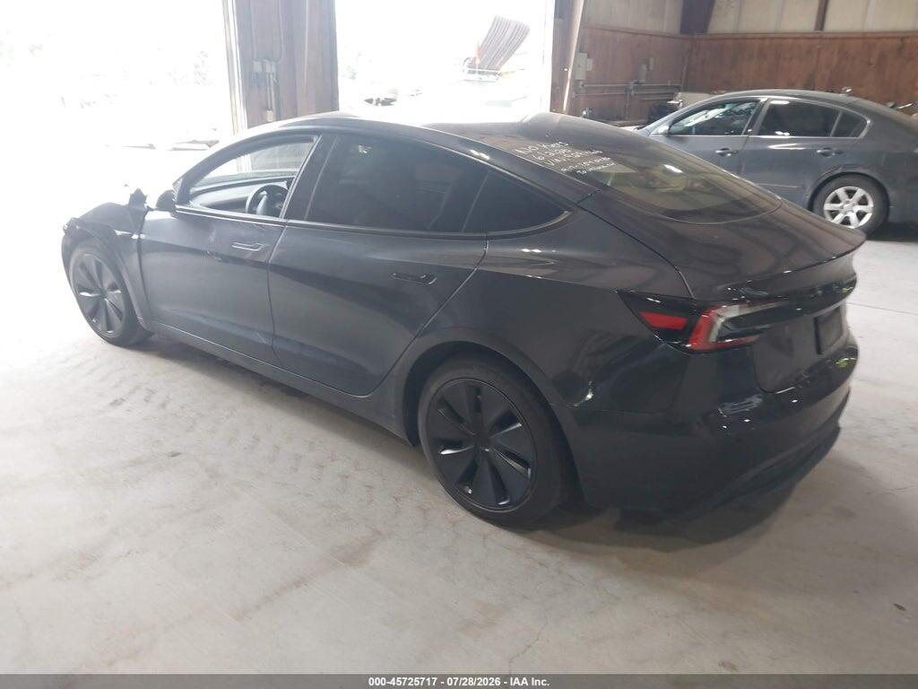 5YJ3E1EB6SF929466 2025 TESLA MODEL 3 photo no. 3