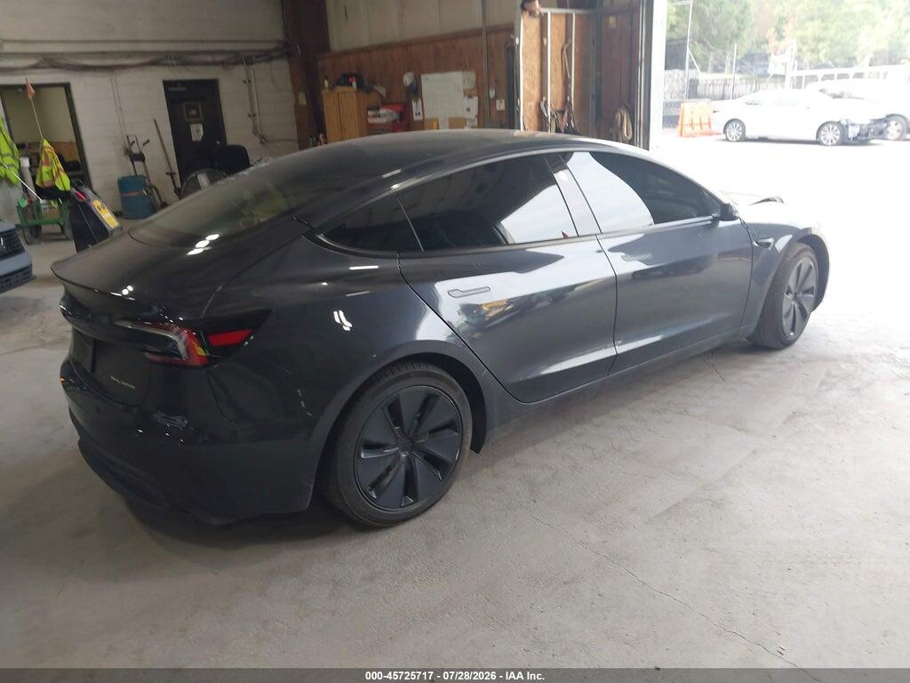 5YJ3E1EB6SF929466 2025 TESLA MODEL 3 photo no. 4