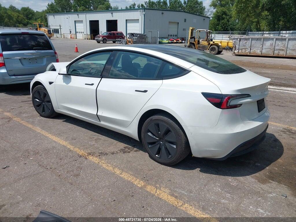 5YJ3E1EA8SF021026 2025 TESLA MODEL 3 photo no. 3