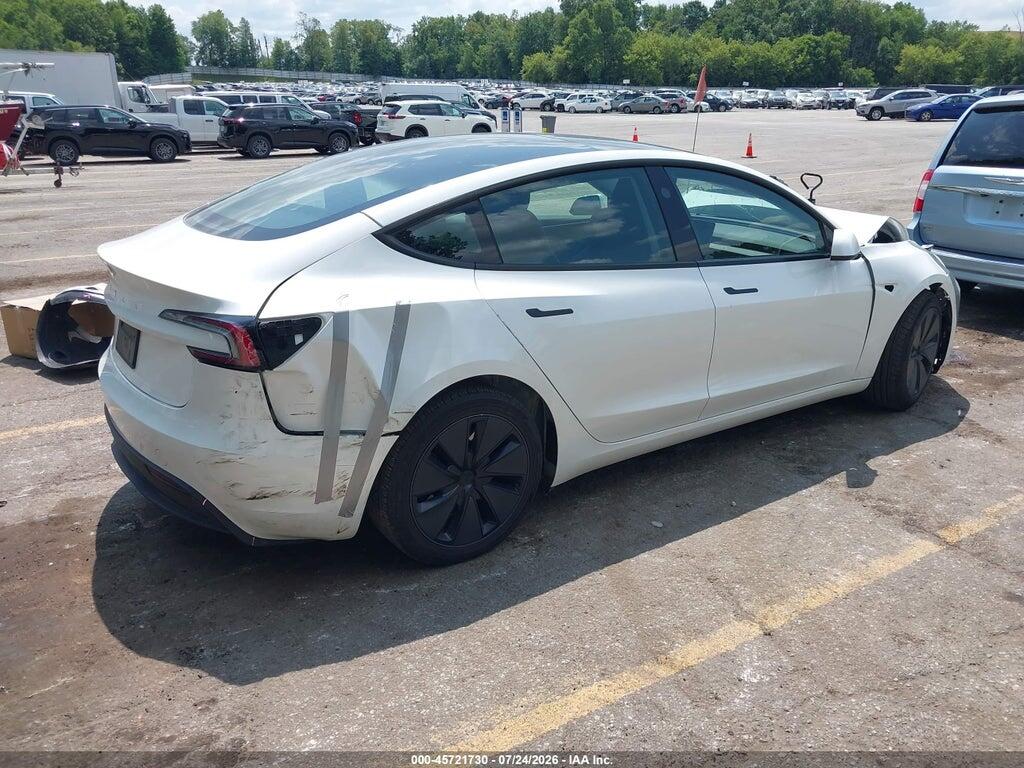 5YJ3E1EA8SF021026 2025 TESLA MODEL 3 photo no. 4
