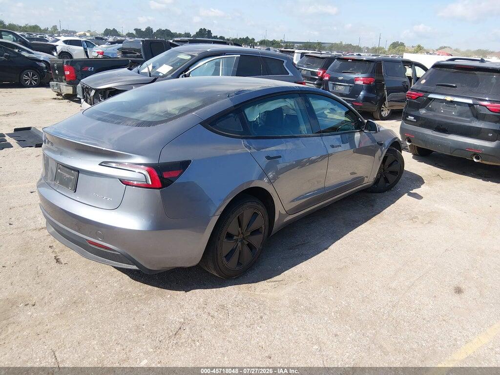 5YJ3E1EB0SF993292 2025 TESLA MODEL 3 photo no. 4
