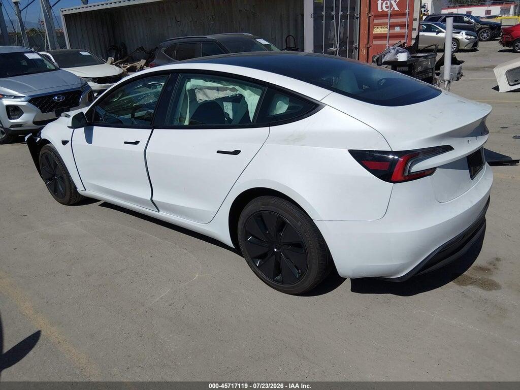 5YJ3E1EA7SF877434 2025 TESLA MODEL 3 photo no. 3