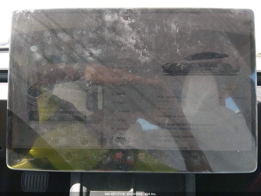 5YJ3E1EA7SF877434 2025 TESLA MODEL 3 photo no. 7