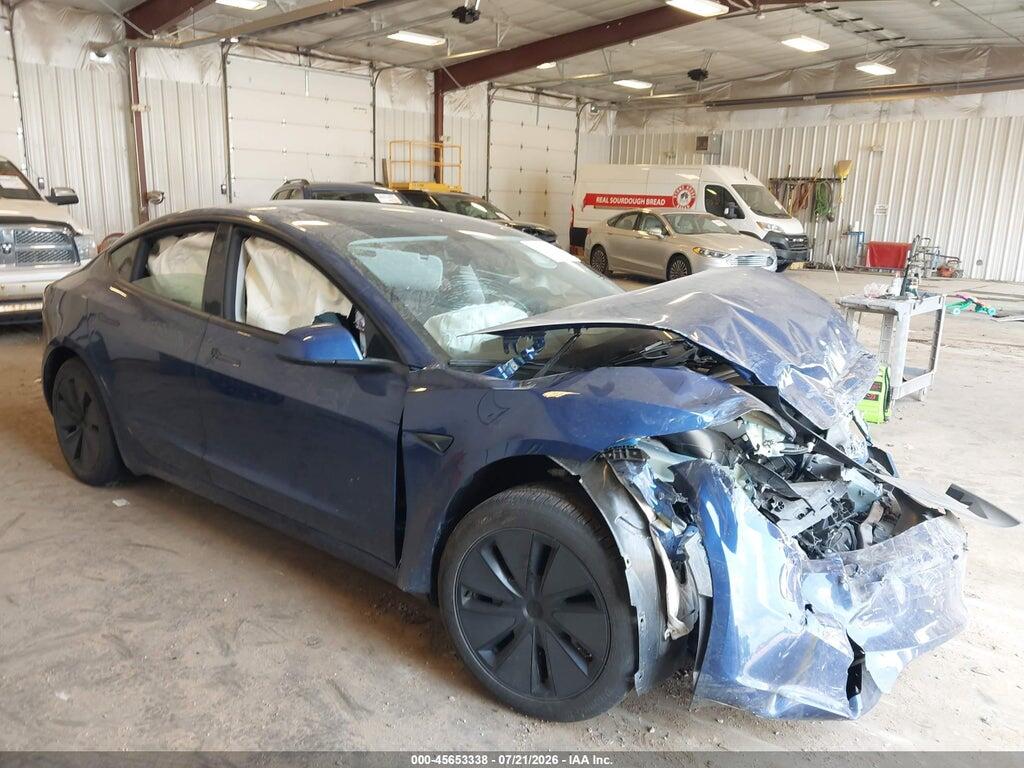 5YJ3E1EB4SF941101 2025 TESLA MODEL 3 photo no. 1