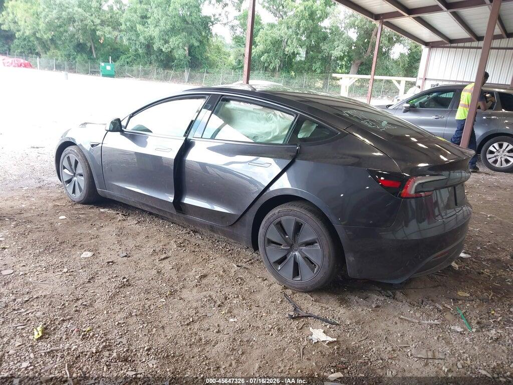 5YJ3E1EA6SF057975 2025 TESLA MODEL 3 photo no. 3