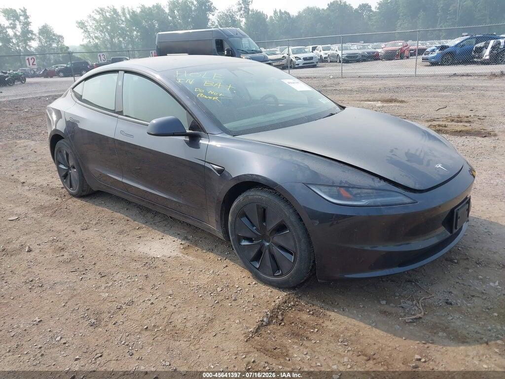 5YJ3E1EB4SF986717 2025 TESLA MODEL 3 photo no. 1