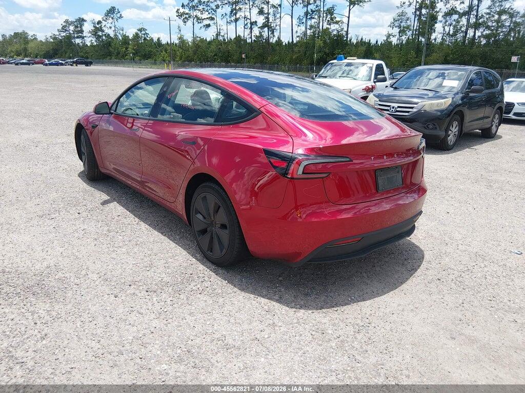 5YJ3E1EA0SF887240 2025 TESLA MODEL 3 photo no. 3