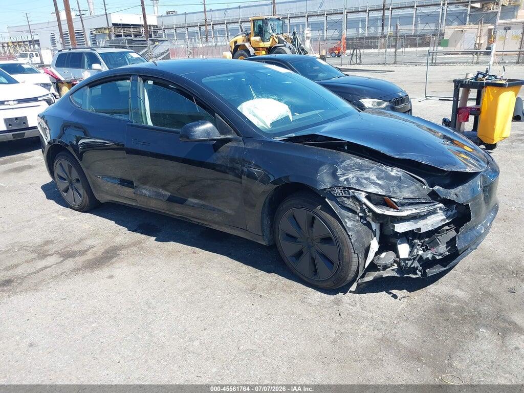 5YJ3E1EA3SF042396 2025 TESLA MODEL 3 photo no. 1