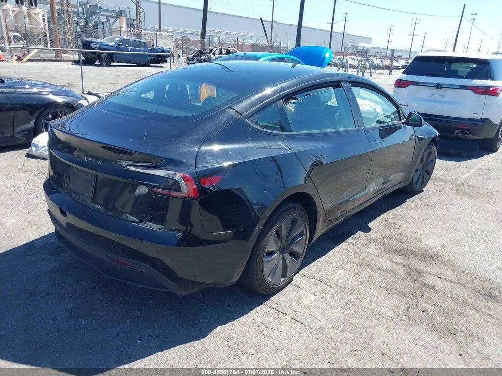 5YJ3E1EA3SF042396 2025 TESLA MODEL 3 photo no. 4