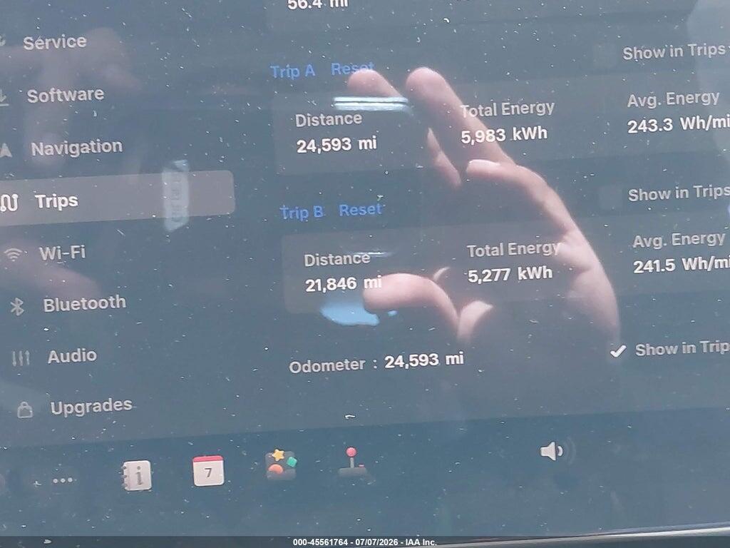 5YJ3E1EA3SF042396 2025 TESLA MODEL 3 photo no. 7