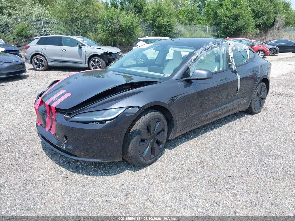 5YJ3E1EA7SF986234 2025 TESLA MODEL 3 photo no. 2