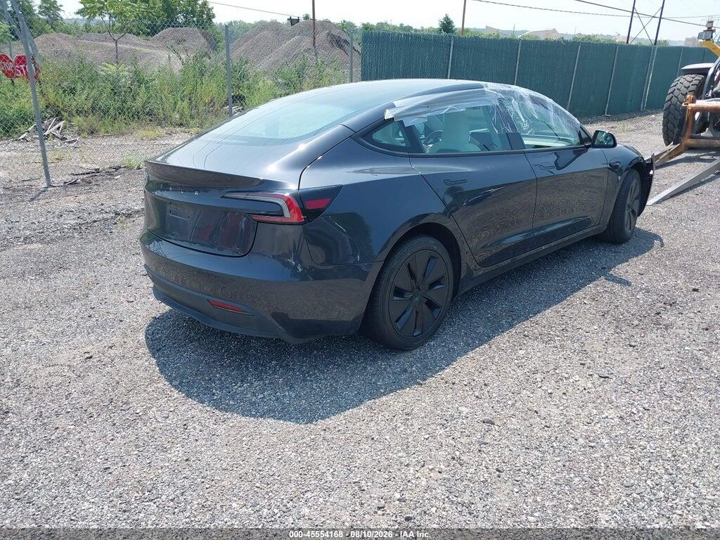 5YJ3E1EA7SF986234 2025 TESLA MODEL 3 photo no. 4
