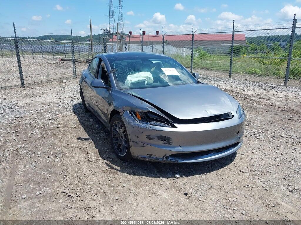 5YJ3E1EB1SF894870 2025 TESLA MODEL 3 photo no. 1