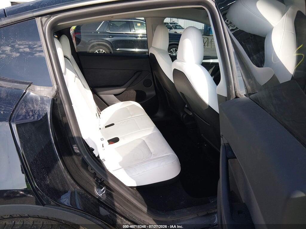 7SAYGDEE2SF222637 2025 TESLA MODEL Y photo no. 8