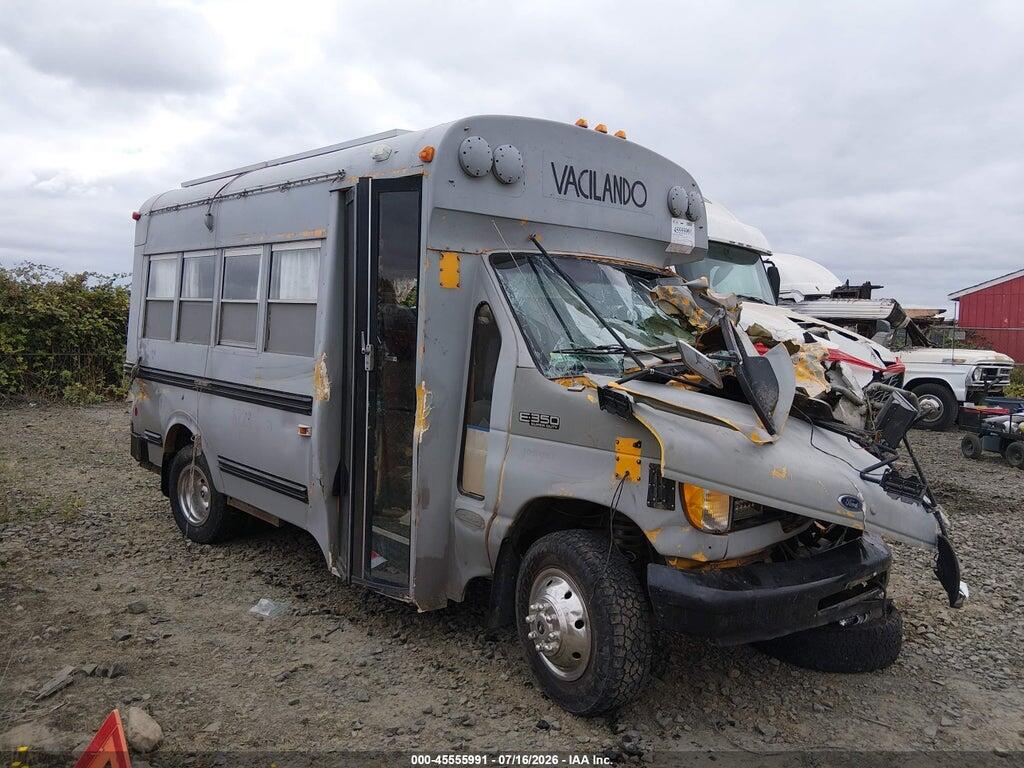 1FDSE35F0YHA48423 2000 FORD E-350 CUTAWAY photo no. 1