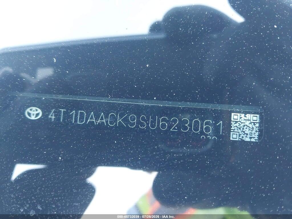 4T1DAACK9SU623061 2025 TOYOTA CAMRY photo no. 9