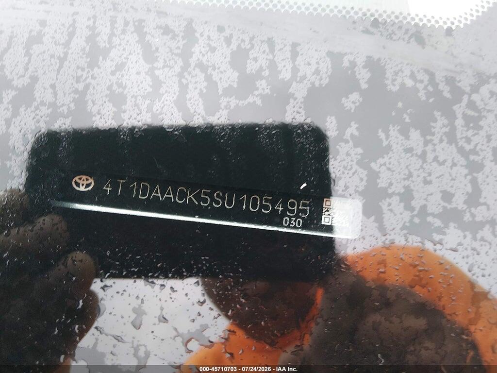 4T1DAACK5SU105495 2025 TOYOTA CAMRY photo no. 9