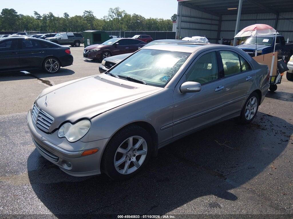 WDBRF56H87F856538 2007 MERCEDES-BENZ C 350 photo no. 2