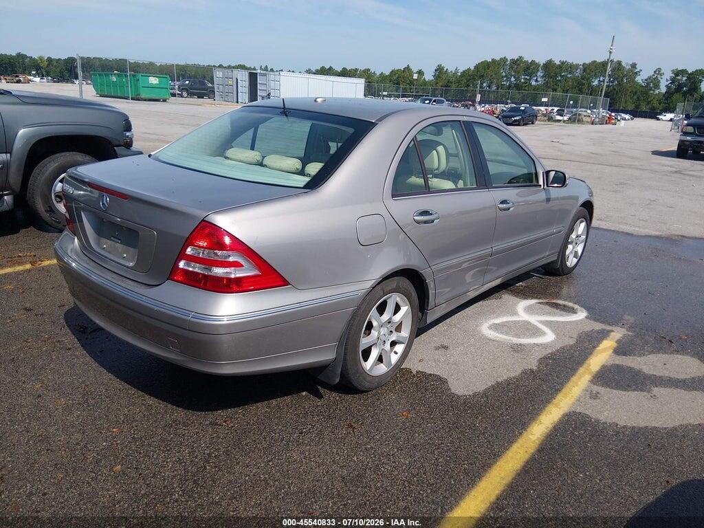 WDBRF56H87F856538 2007 MERCEDES-BENZ C 350 photo no. 4