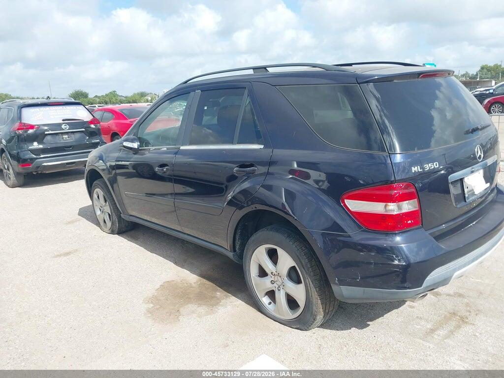 4JGBB86E77A215637 2007 MERCEDES-BENZ ML 350 photo no. 3