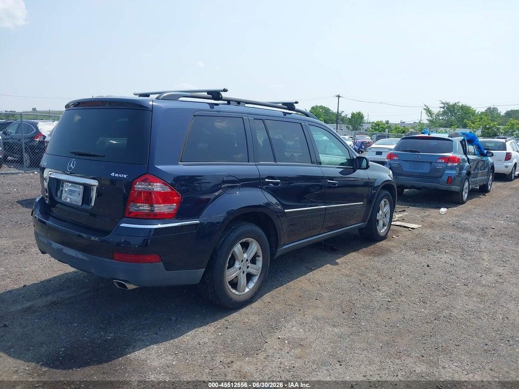 4JGBF71E47A202432 2007 MERCEDES-BENZ GL 450 photo no. 4