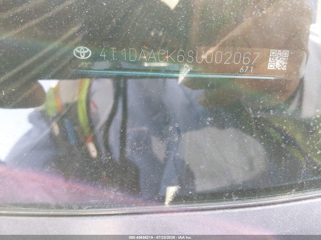 4T1DAACK6SU002067 2025 TOYOTA CAMRY photo no. 9