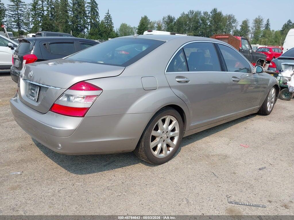 WDDNG71X87A050886 2007 MERCEDES-BENZ S 550 photo no. 4