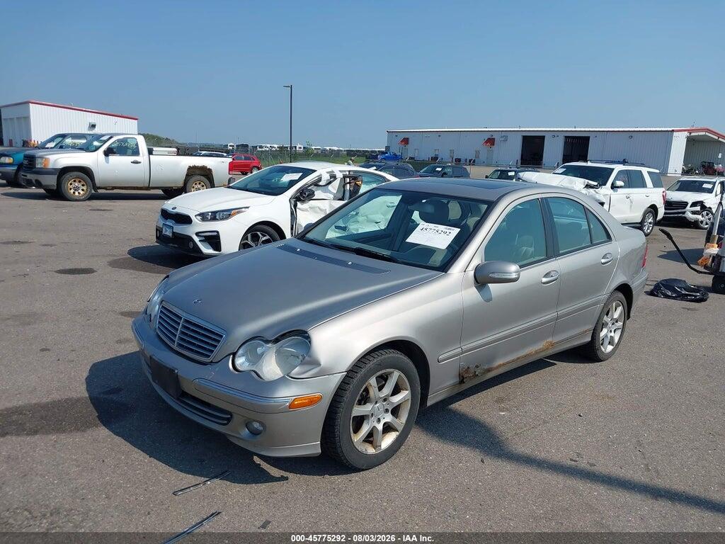WDBRF92J57F906974 2007 MERCEDES-BENZ C 280 photo no. 2