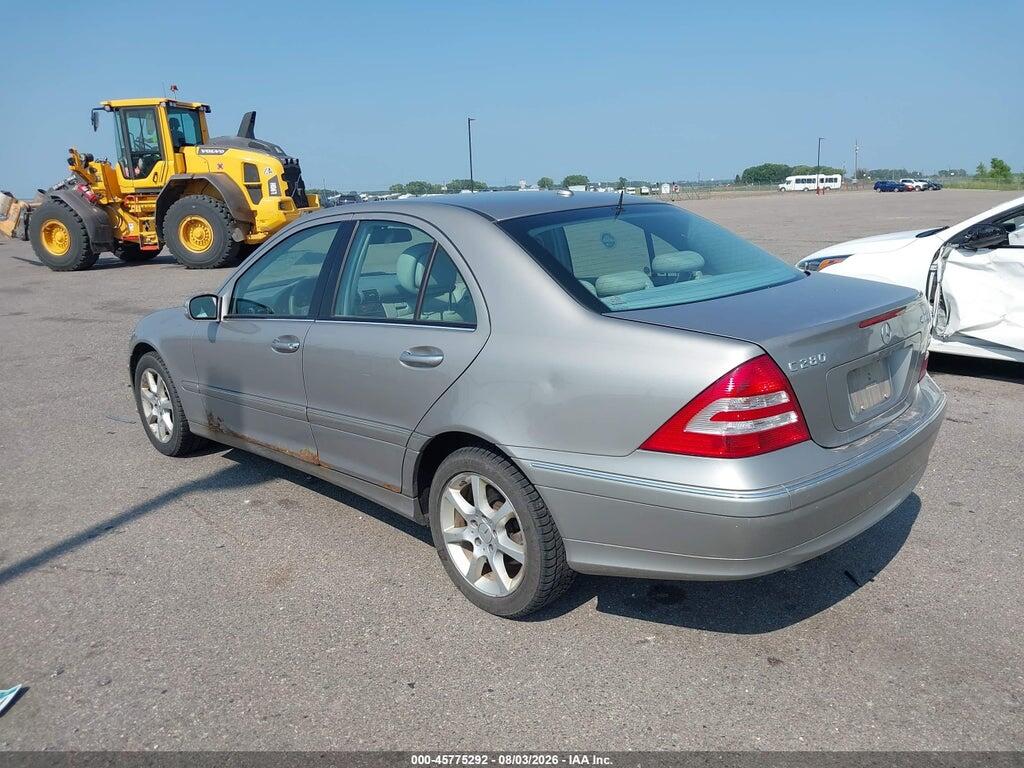 WDBRF92J57F906974 2007 MERCEDES-BENZ C 280 photo no. 3