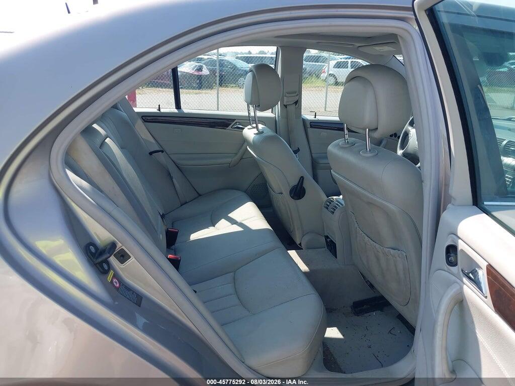 WDBRF92J57F906974 2007 MERCEDES-BENZ C 280 photo no. 8