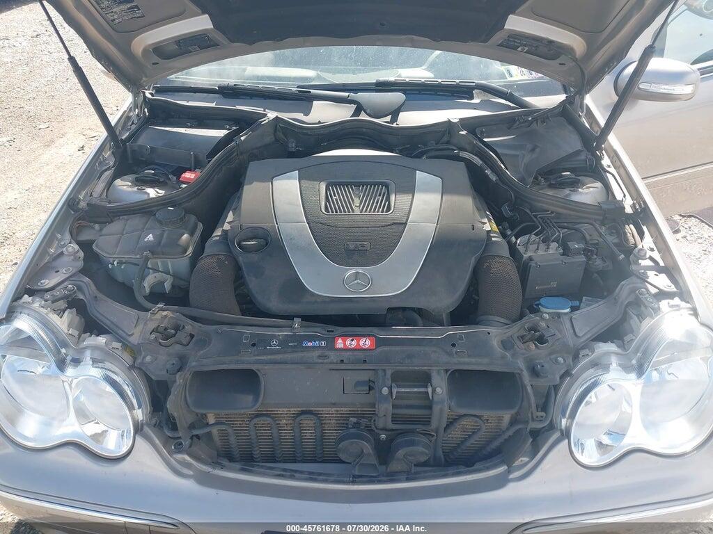 WDBRF54H07F880433 2007 MERCEDES-BENZ C 280 photo no. 10