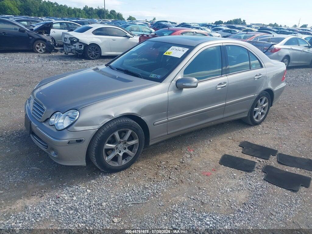 WDBRF54H07F880433 2007 MERCEDES-BENZ C 280 photo no. 2