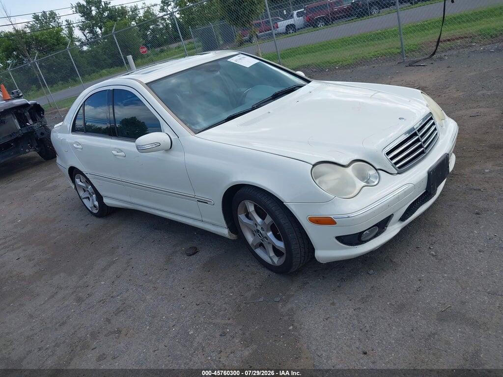 WDBRF52H37F918496 2007 MERCEDES-BENZ C 230 photo no. 1