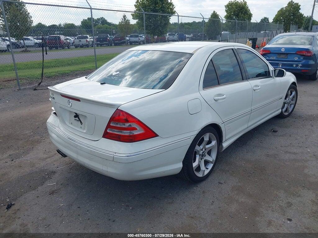 WDBRF52H37F918496 2007 MERCEDES-BENZ C 230 photo no. 4