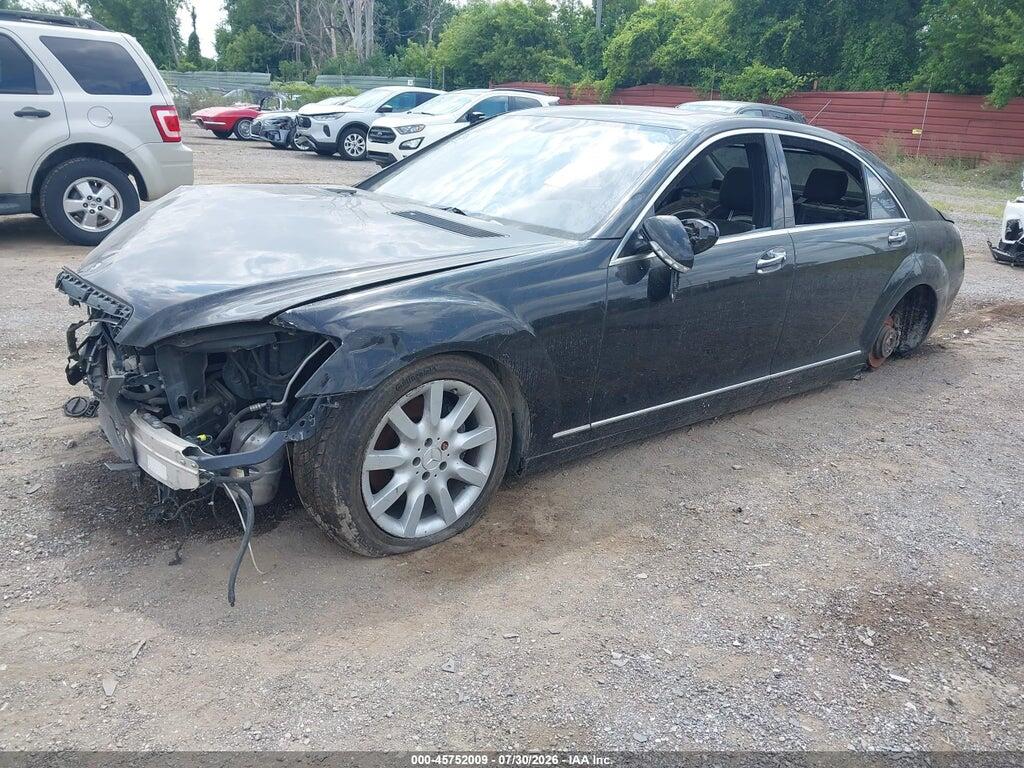 WDDNG71X77A083748 2007 MERCEDES-BENZ S 550 photo no. 2