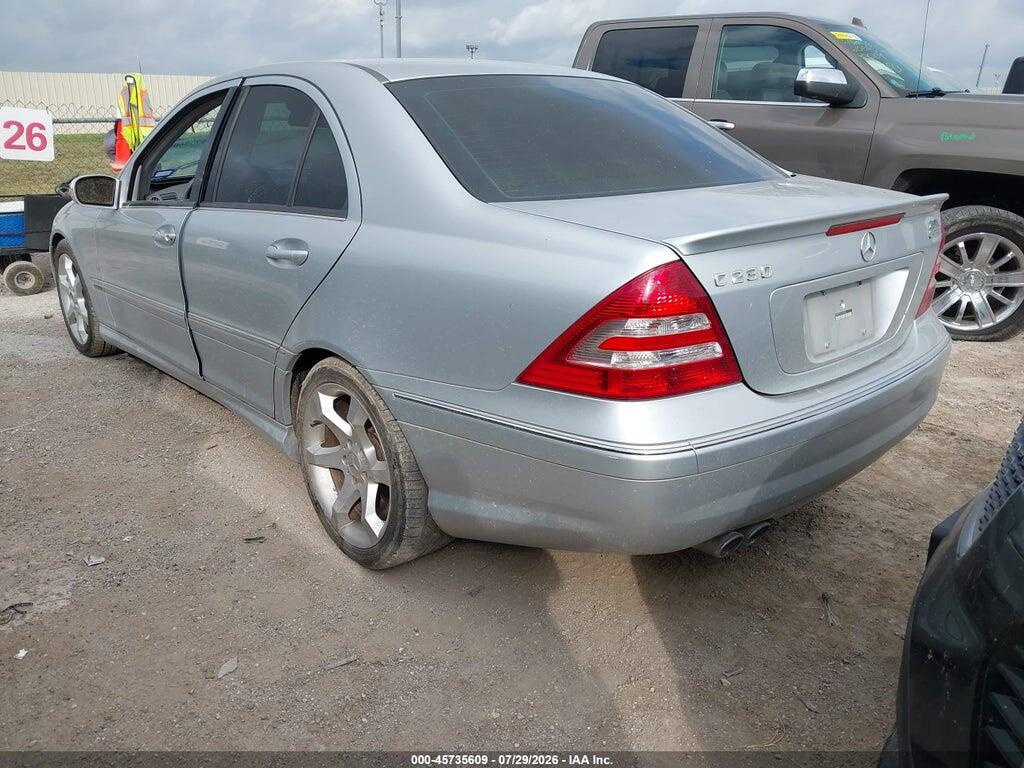 WDBRF52H77F858366 2007 MERCEDES-BENZ C 230 photo no. 3