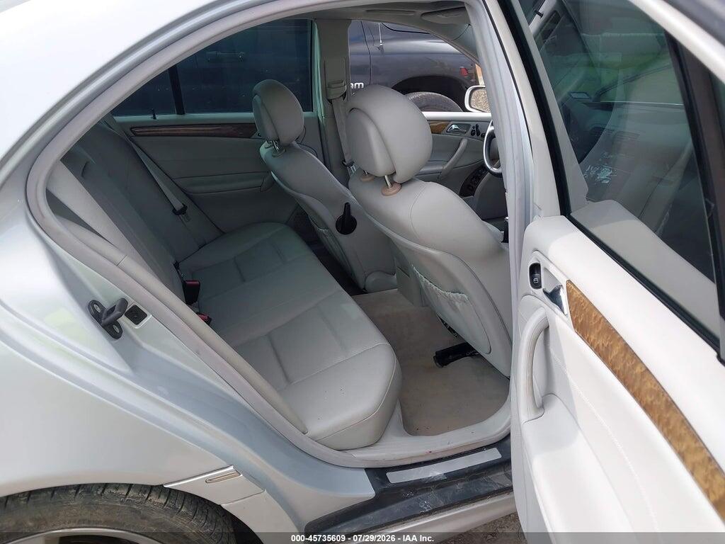 WDBRF52H77F858366 2007 MERCEDES-BENZ C 230 photo no. 8