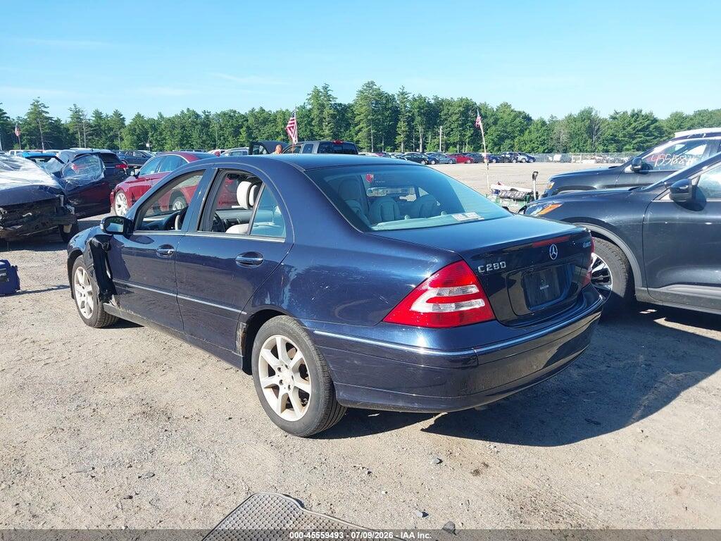 WDBRF92H27F903091 2007 MERCEDES-BENZ C 280 photo no. 3