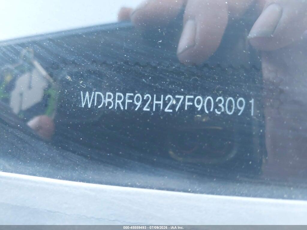 WDBRF92H27F903091 2007 MERCEDES-BENZ C 280 photo no. 9