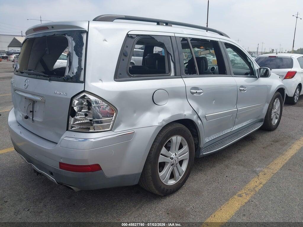 4JGBF71EX7A244412 2007 MERCEDES-BENZ GL 450 photo no. 4
