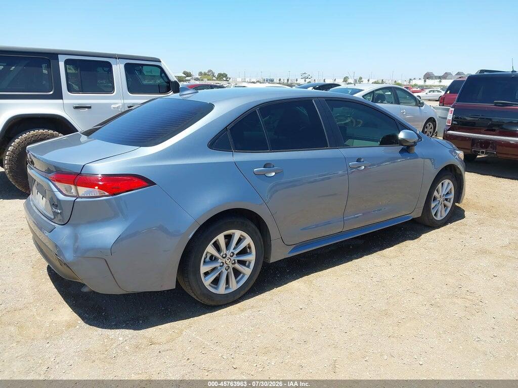 JTDBCMFE0S3102555 2025 TOYOTA COROLLA photo no. 4