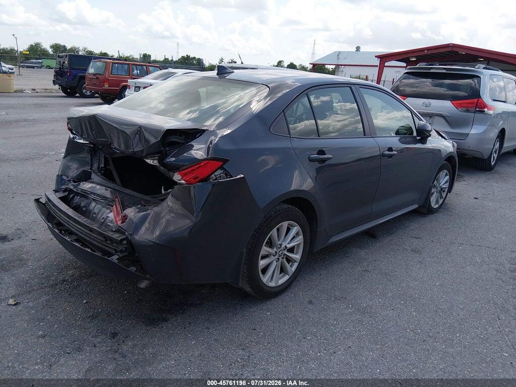 JTDBCMFE4S3083010 2025 TOYOTA COROLLA photo no. 4